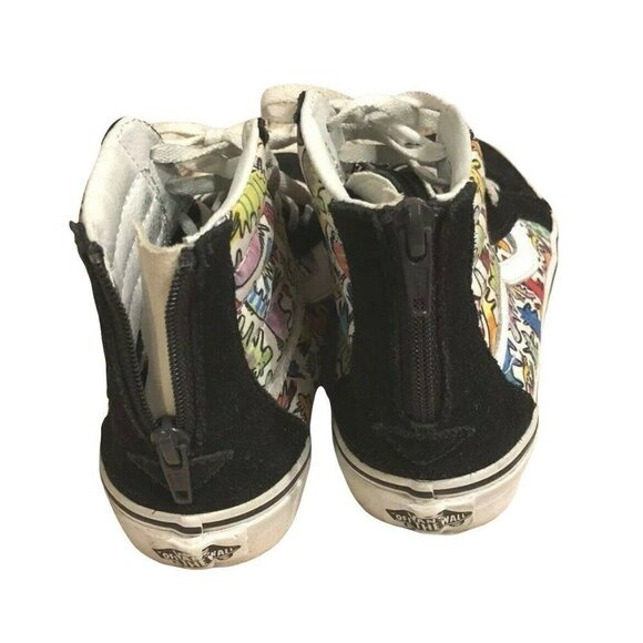Vans Dallas Clayton Unicorn Sk8-Hi Zip Sneaker Shoe Big Girl Boy Kid Youth 3 - Picture 4 of 7